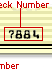 The check number is the only number that is repeated on the check. Once in the upper right hand corner, and again at the end of the routing information below.
